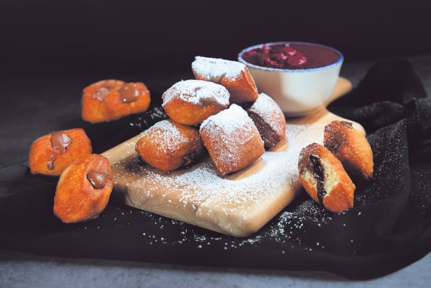 Beignets by executive pastry chef Jennifer Woo at Topside at the Beacon restaurant in Jupiter. (Lessing's Hospitality Group/Courtesy)
