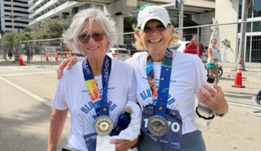 Miami Marathon team runs for Holocaust survivors