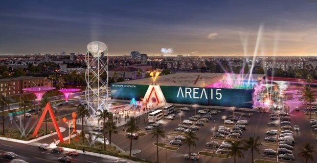 Entertainment concept AREA15 intended to build a venue in Orlando, but the company scrapped the plans in summer 2024. Now the land where it would have gone has been bought by Walmart. (Handout from AREA15)