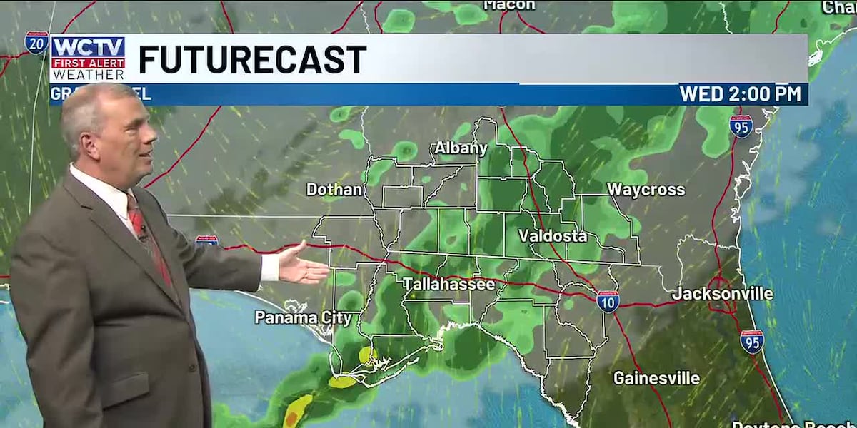 Tracking a Wednesday weather system 🌧️