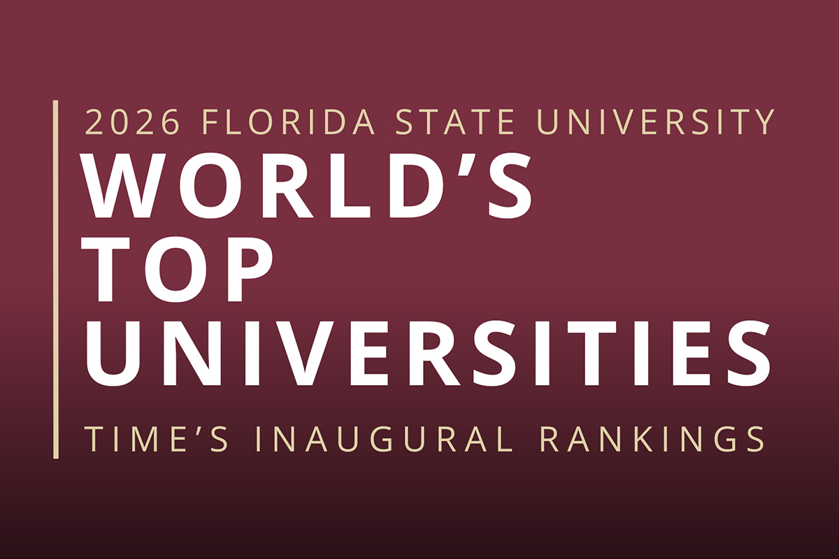 FSU leads Florida in innovation and economic impact in TIME's inaugural global rankings