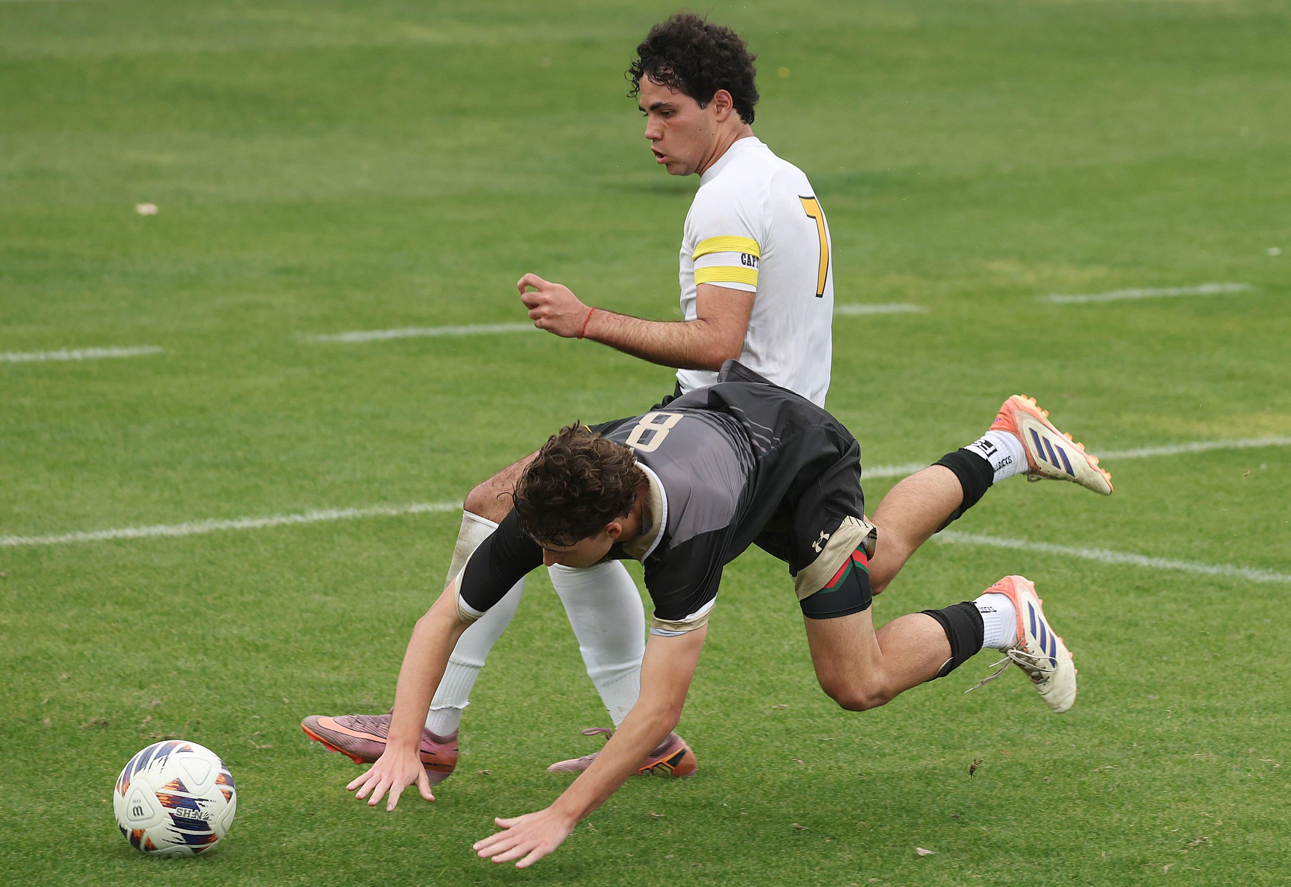 Bishop Moore Catholic High School soccer player Brooklyn Black (8)...