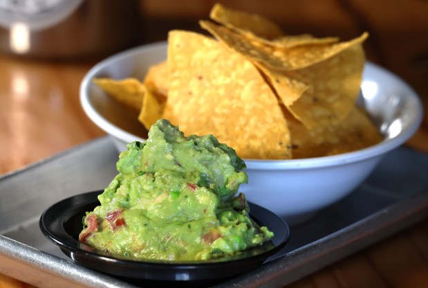Guac and chips at Black Rooster Taqueria. (Stephen M. Dowell/Orlando Sentinel)