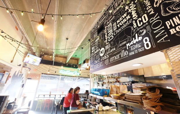 Black Rooster Taqueria celebrates 10 years in its Mills 50 location this week. Since opening, they've appeared on TV, in The New York Times and were made part of The Michelin Guide's Orlando selection. (Stephen M. Dowell/Orlando Sentinel)