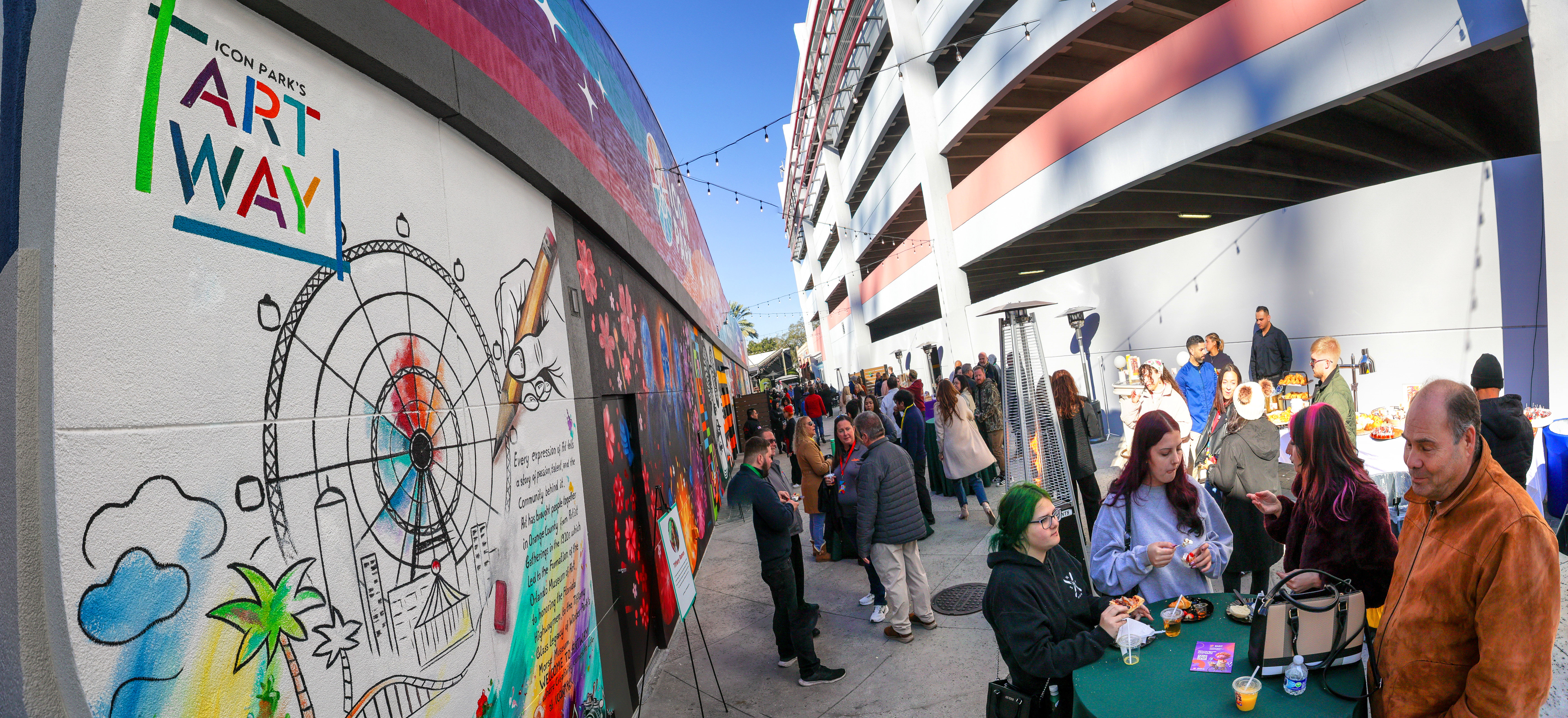 ART AT THE ICON â Scenes from the unveiling of...