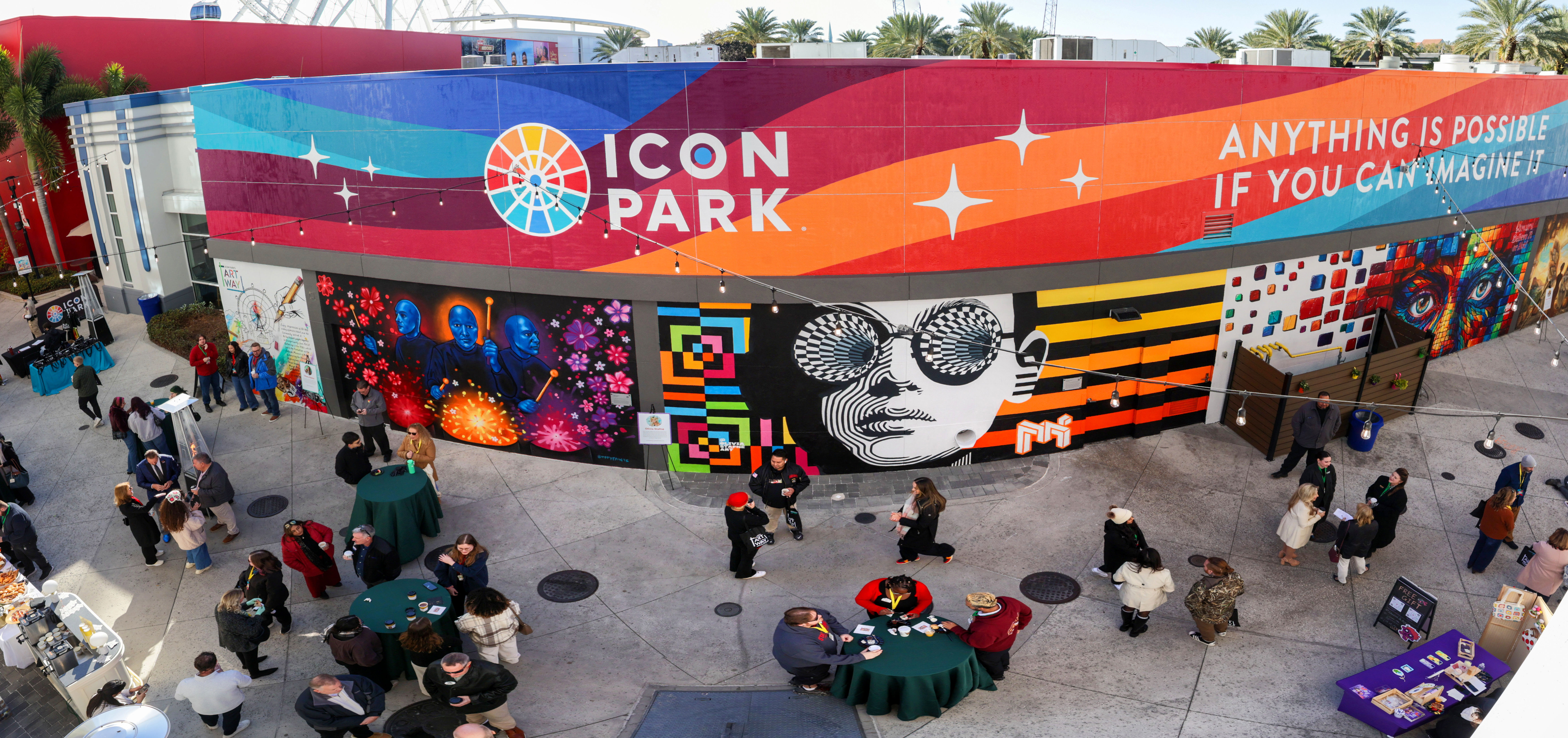 ART AT THE ICON â Scenes from the unveiling of...