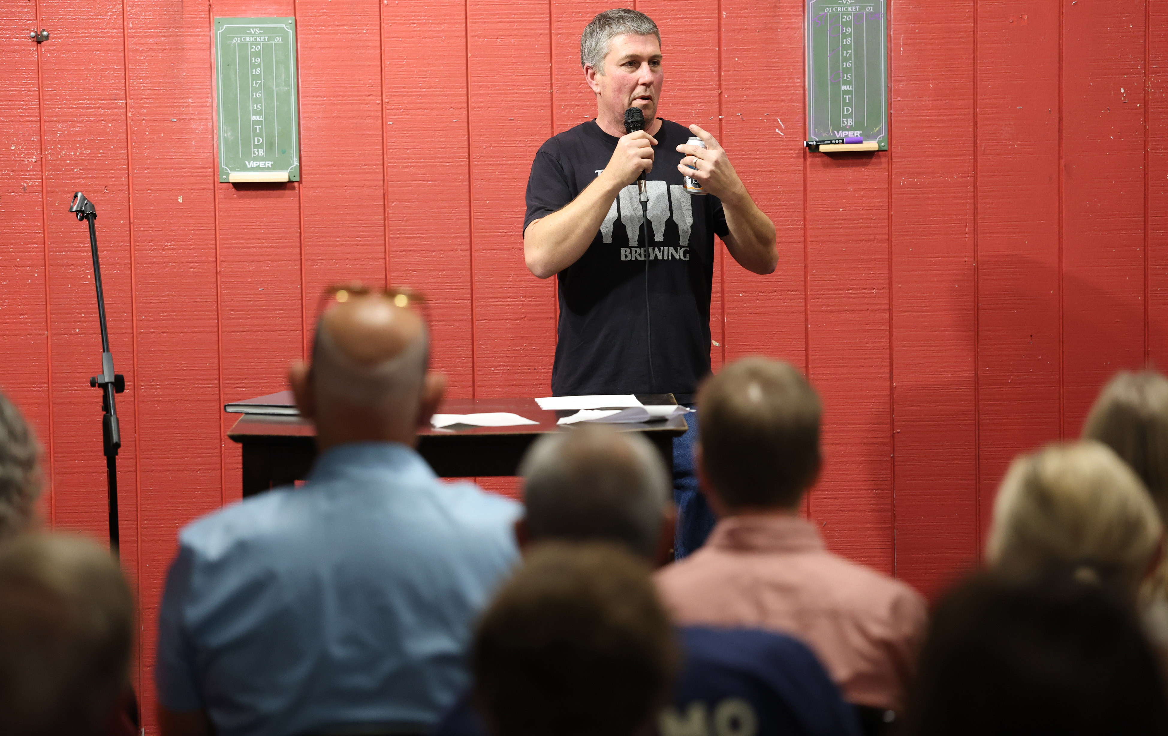 During a gathering celebrating the Orlando Sentinelâs 150th birthday and...