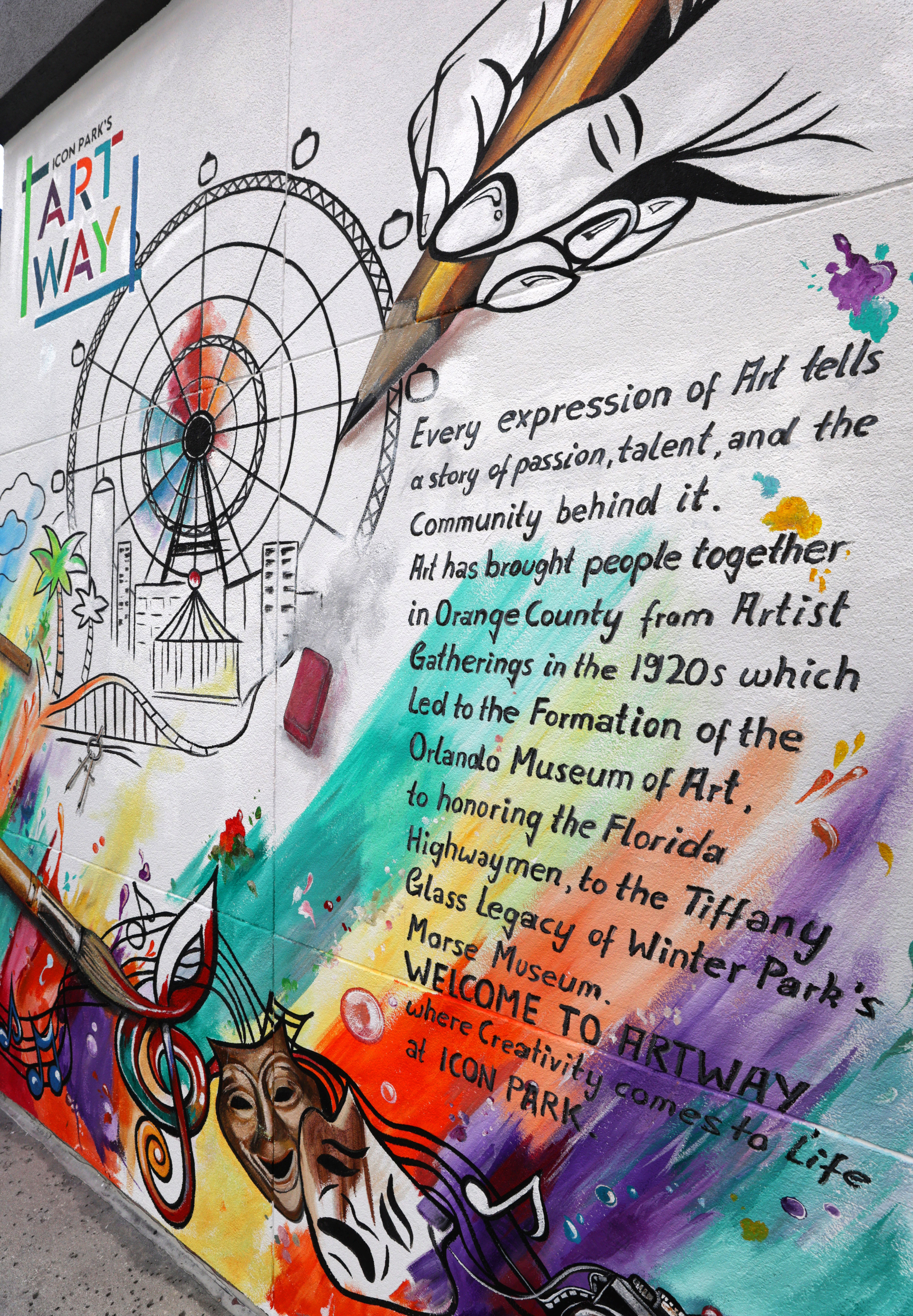 ART AT THE ICON â Scenes from the unveiling of...