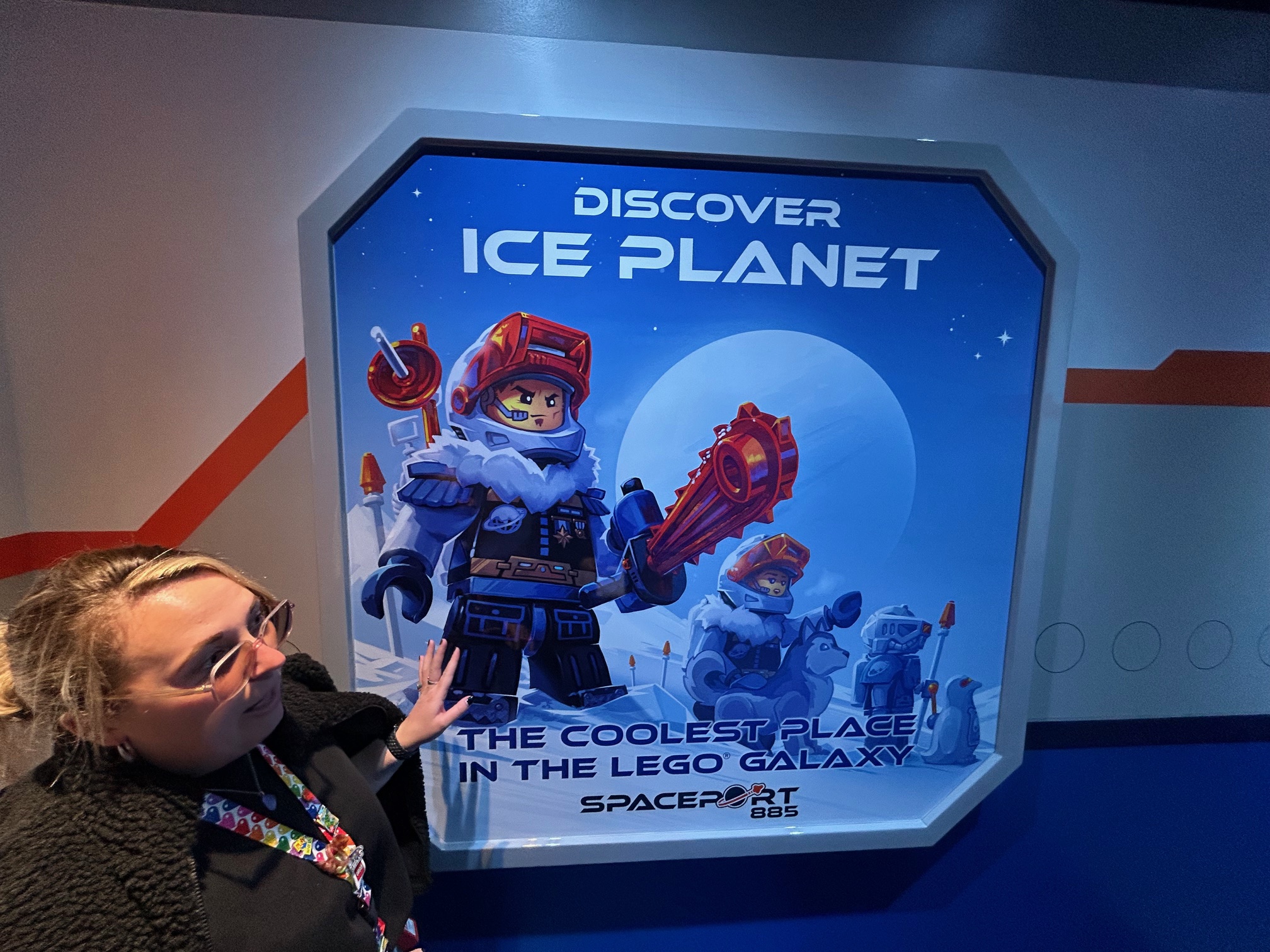 Rosie Brailsford, senior project director for Merlin Magic Making, tours...