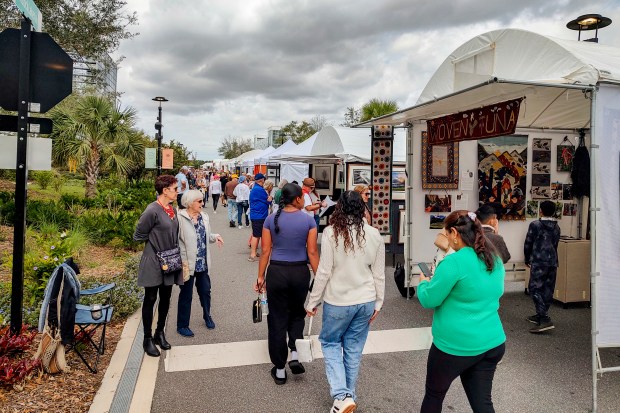 The Lake Nona Art Festival returns for its second year with 100 artists Feb. 21-22. (Courtesy of Brian Young)