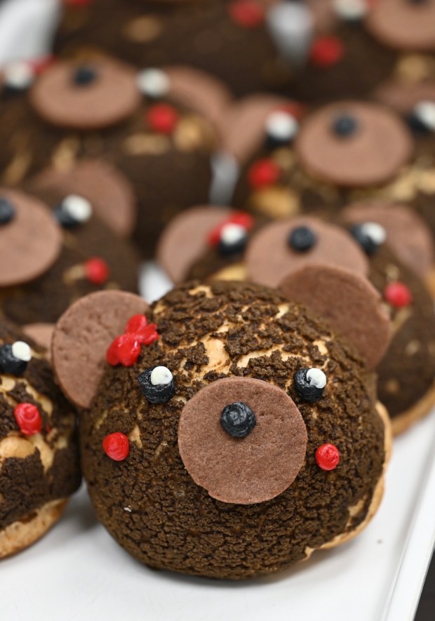 The Honey Bear Cream puff from Light on the Sugar. Too cute to eat? Not quite. (Photo courtesy Light on the Sugar)