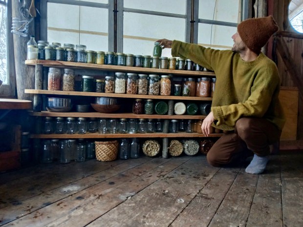 Activist and conservationist Robin Greenfield is foraging all of his food for one year. (Courtesy of Robin Greenfield)