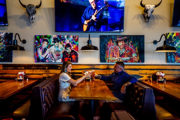 Consider a romantic night at Promenade at Sunset Walk, where the Rock & Brews team will have live music covered. (Photo courtesy Angela Conners Treimer)