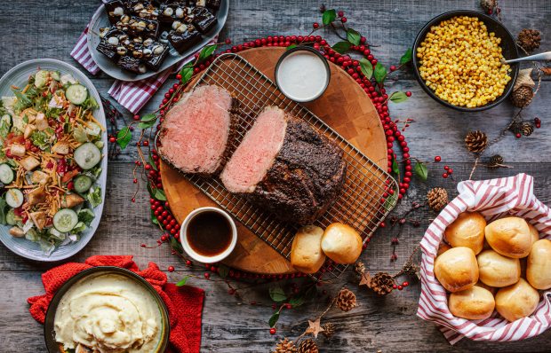 Logan's Roadhouse says romance doesn't have to be stuffy, so stuff yourself with their prime rib special. (Photo courtesy Logan's Roadhouse)