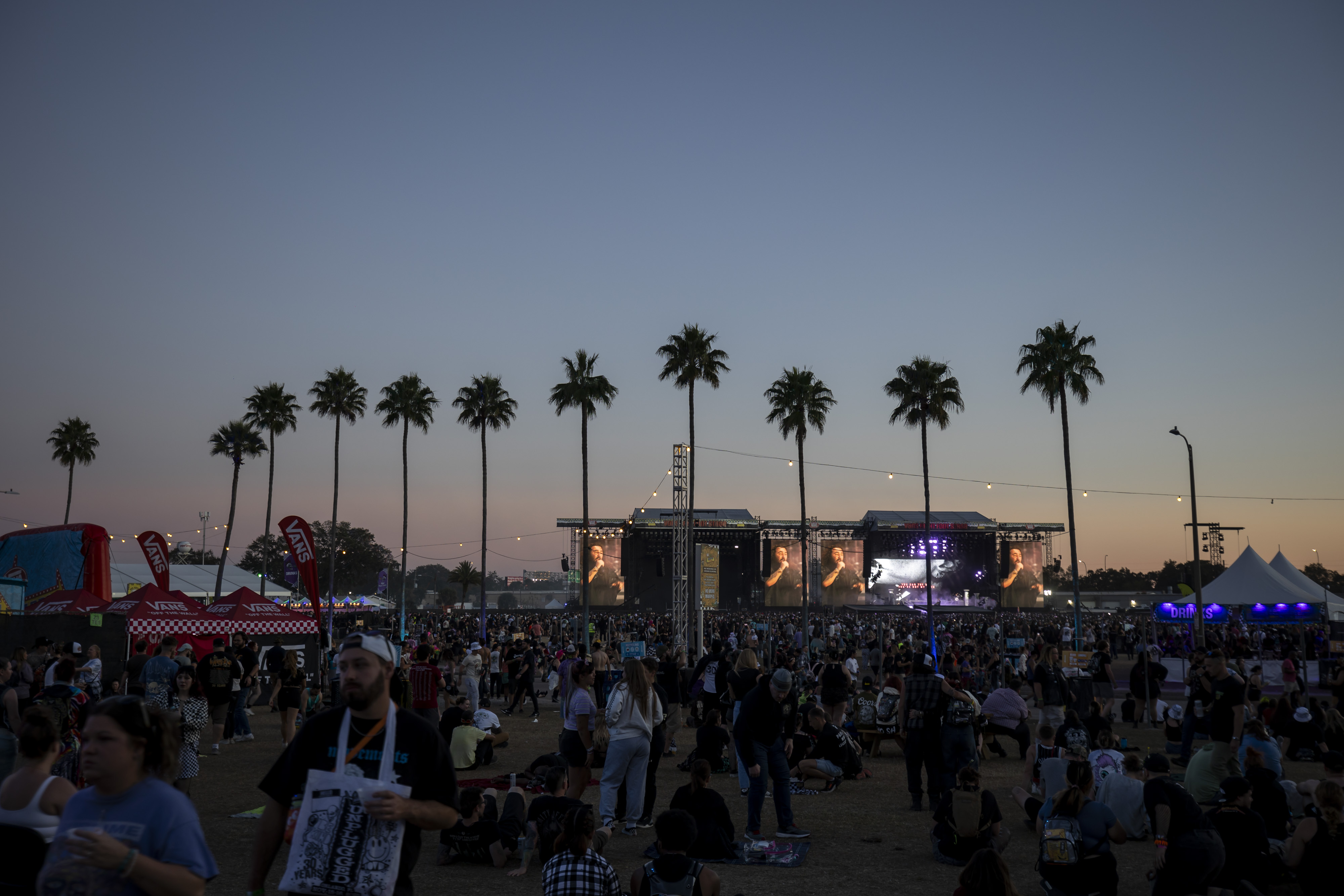 Vans Warped Tour makes a stop in Orlando, the last...