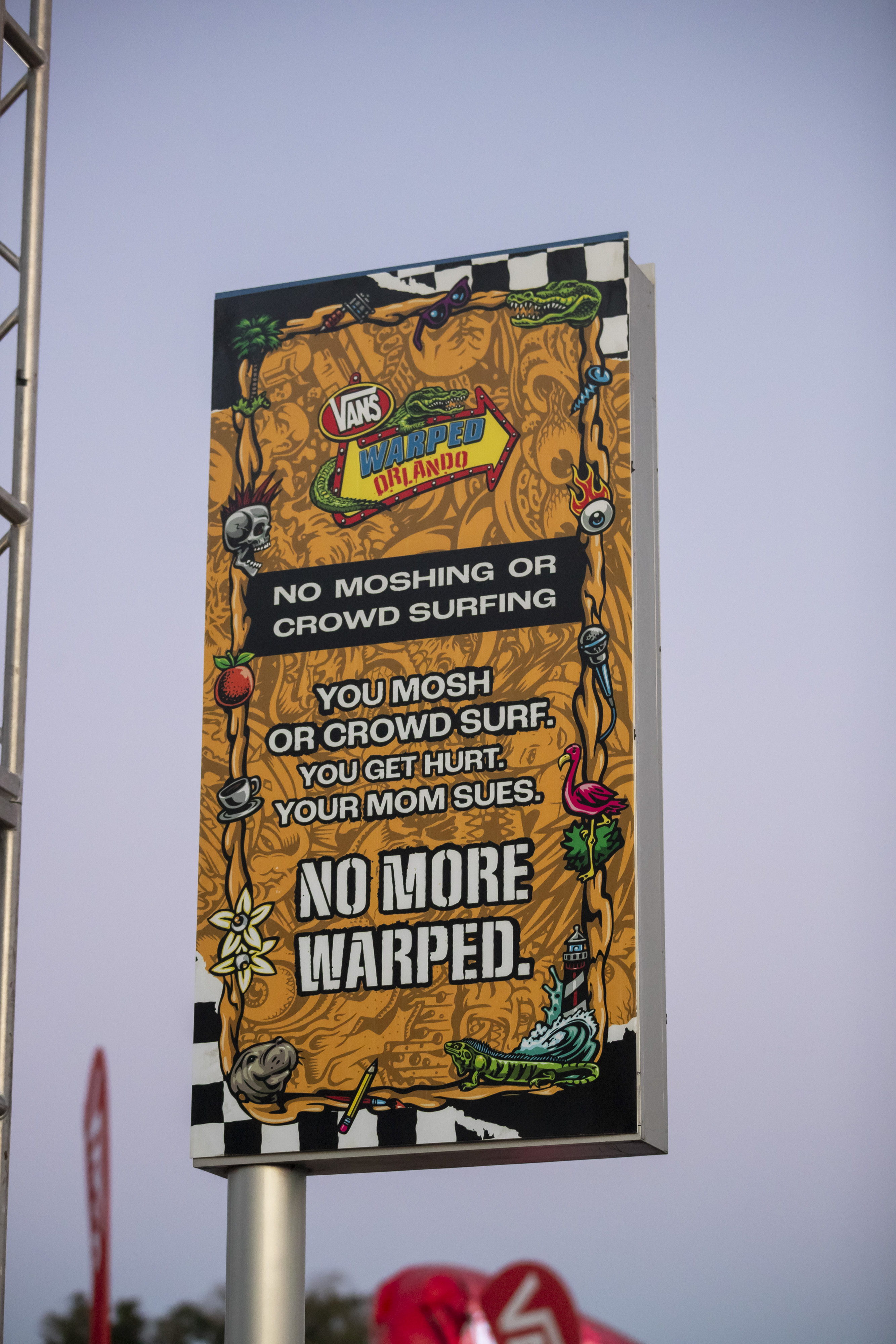 Vans Warped Tour makes a stop in Orlando, the last...