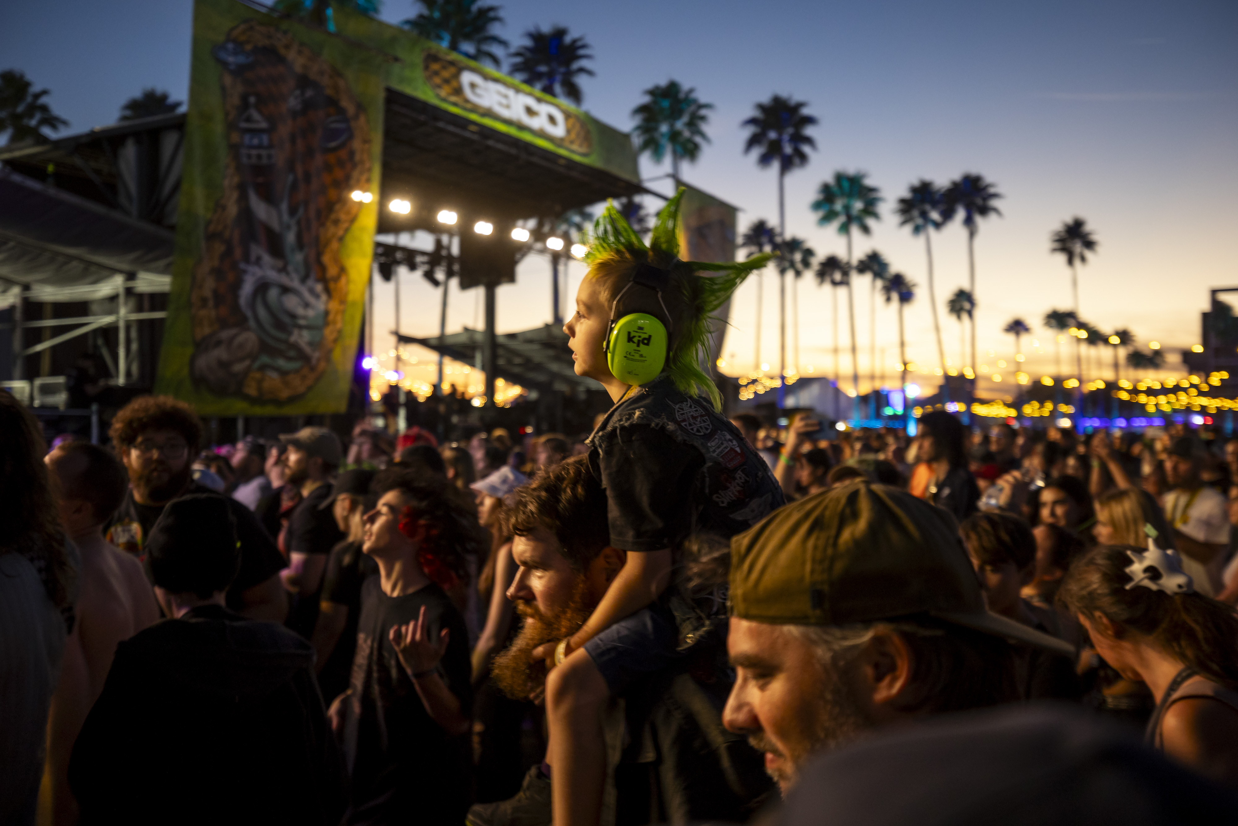 Fans of all ages enjoy Vans Warped Tour as it...