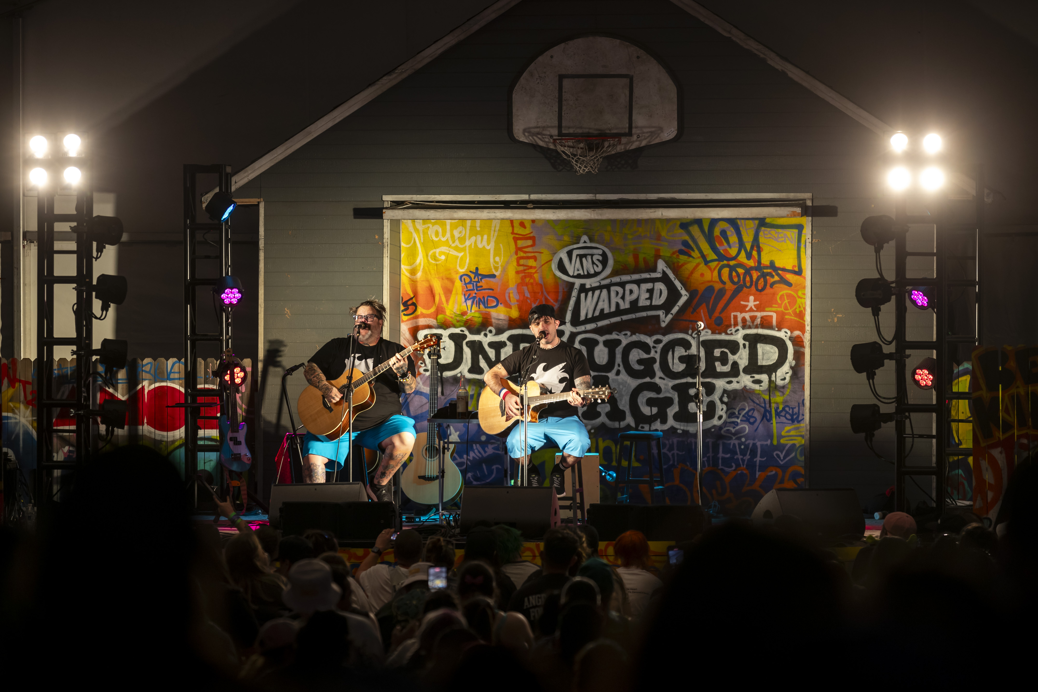 Vans Warped Tour in Orlando included an unplugged stage at...