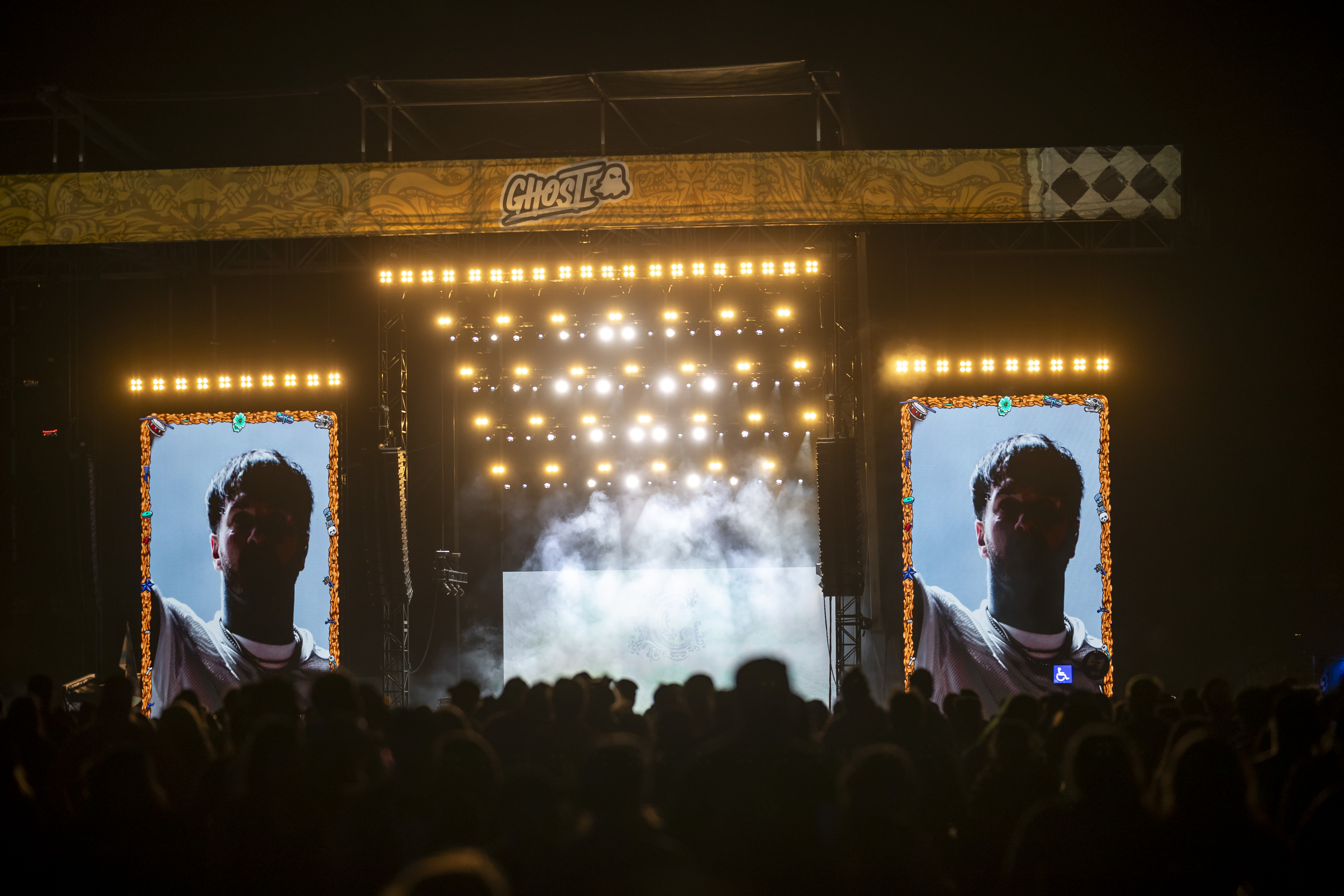 Chiodos performs during Vans Warped Tour at Tinker Field outside...