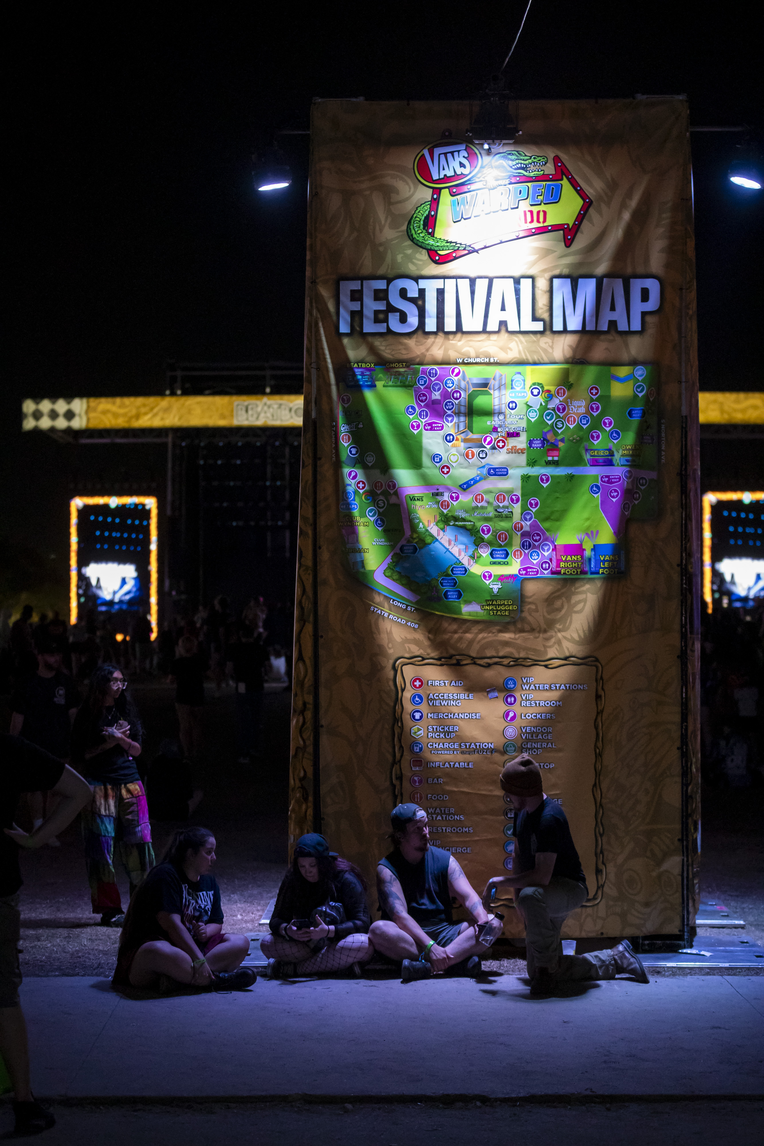 Vans Warped Tour makes a stop in Orlando, the last...