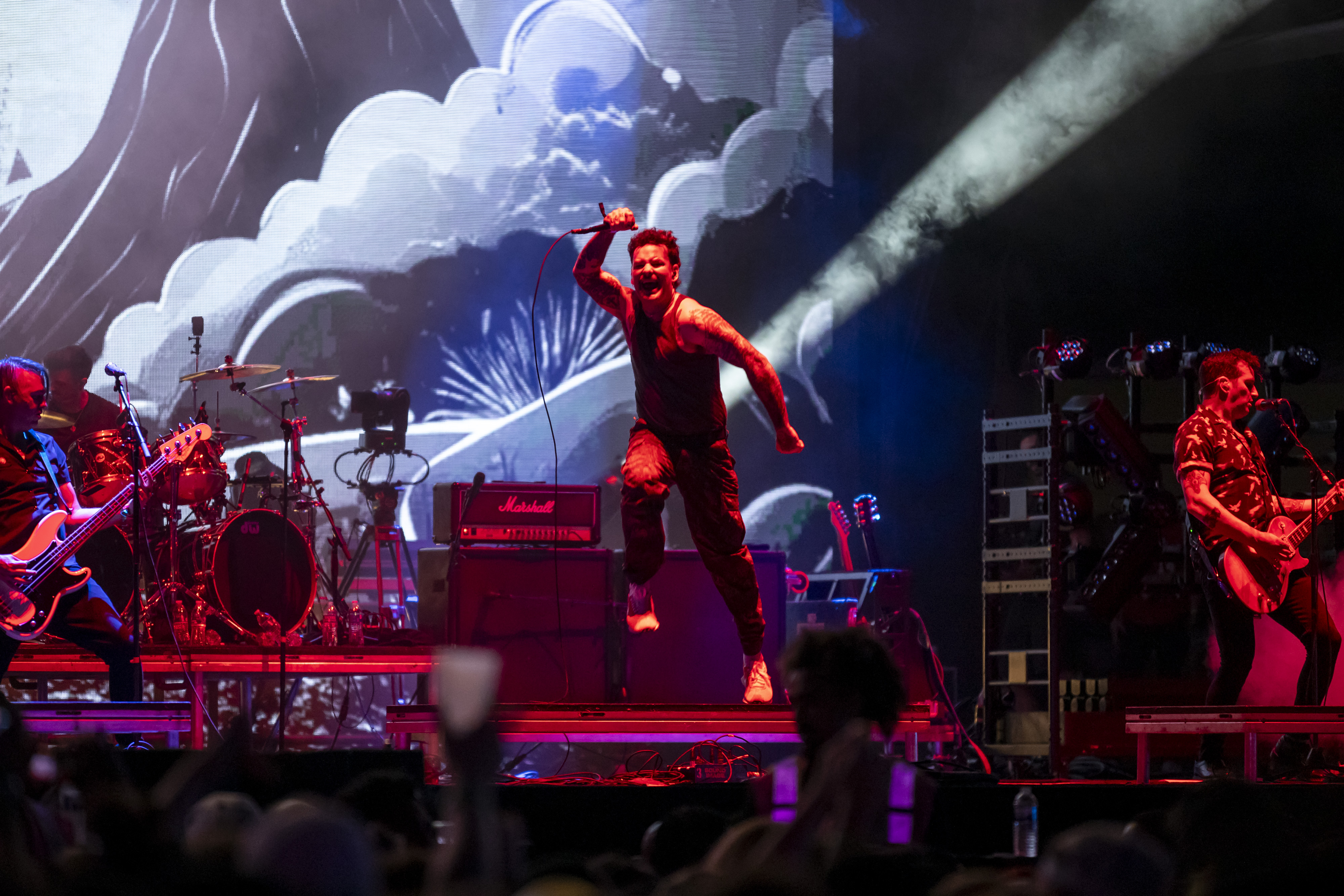 Senses Fail performs during Vans Warped Tour at Tinker Field...