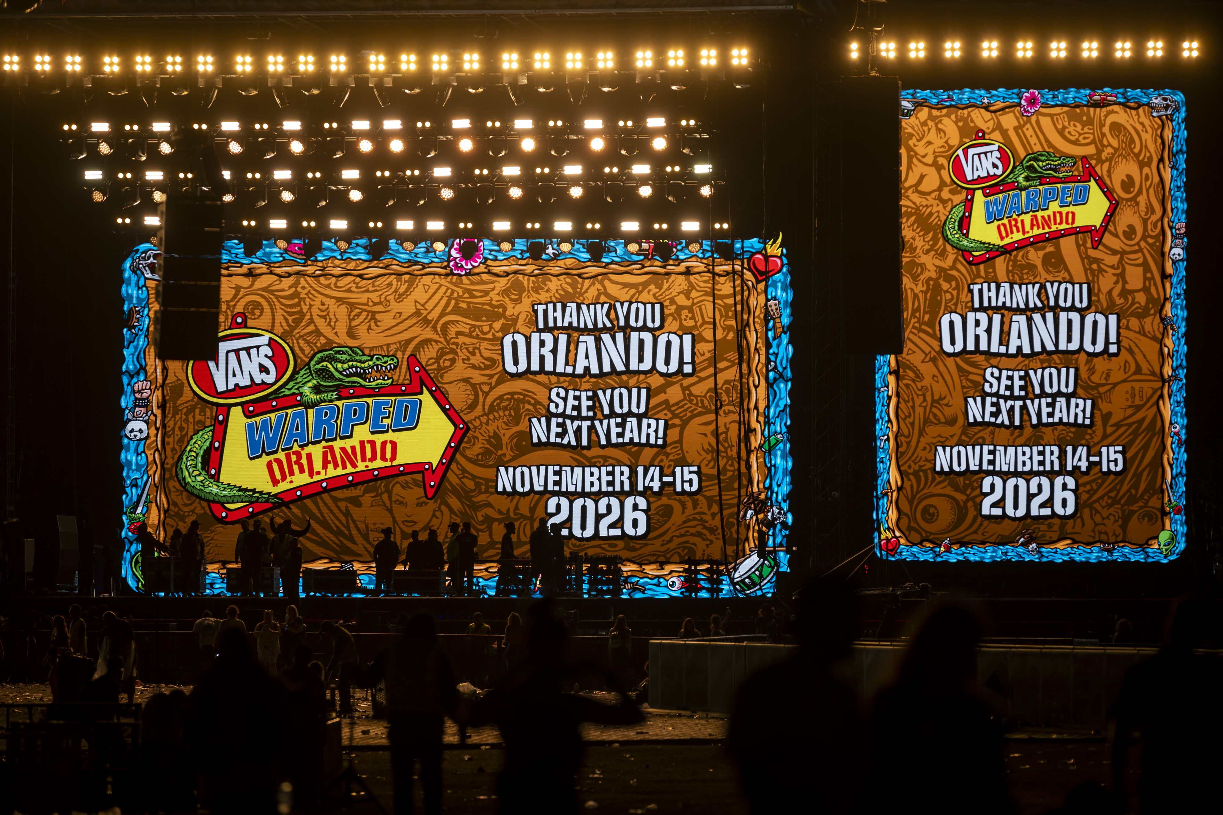 Vans Warped Tour makes a stop in Orlando, the last...