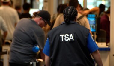 TSA employees continue to show up at work on Monday at Orlando International Airport, even though they don't know when they will get their next paycheck. (Spectrum News 13)
