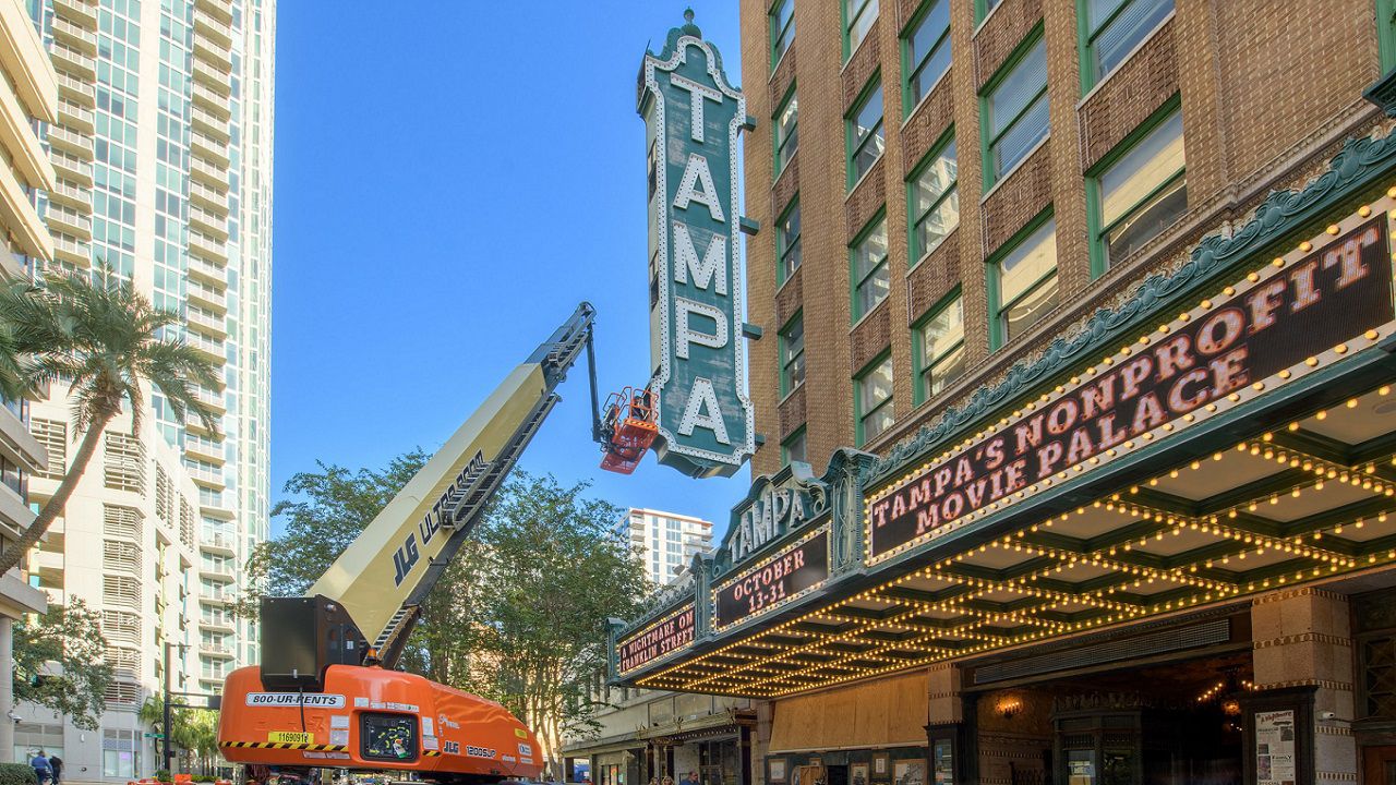 The theater, which is turning 100 later this year, will be closed for six months for a $30-million  restoration and preservation project. (Courtesy Tampa Theatre)