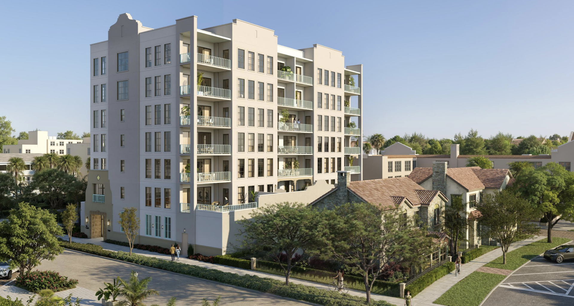 rendering of mid-size building