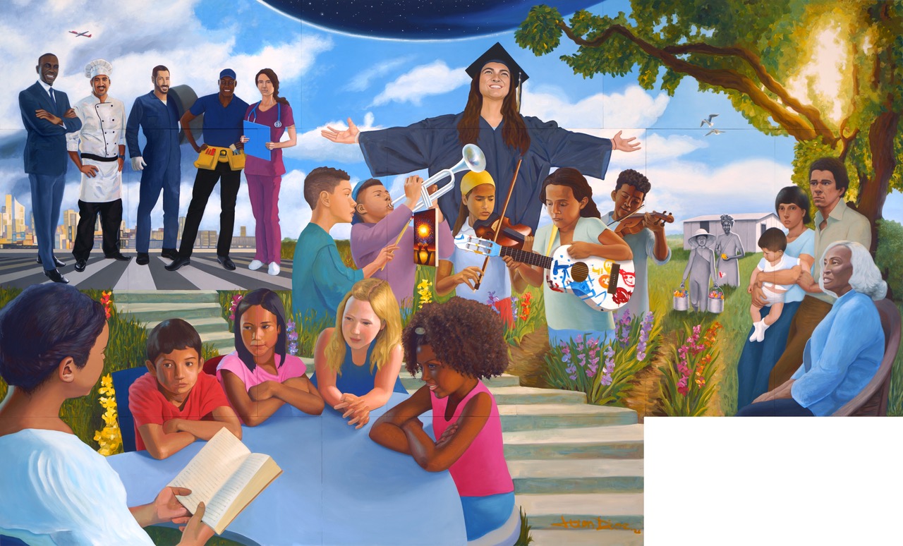 Naples muralist transforms Harlem Heights