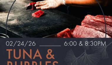 Tuna & Bubbles Omakase Dinner at RO Hyde Park