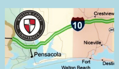 Escambia County Public Schools, Florida Highway Patrol provide much-needed cooldown to William Carey track team stranded on I-10