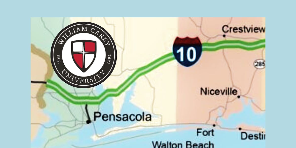 Escambia County Public Schools, Florida Highway Patrol provide much-needed cooldown to William Carey track team stranded on I-10