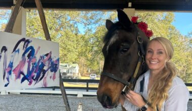 Horse-powered painting to benefit Tallahassee rescue this Saturday