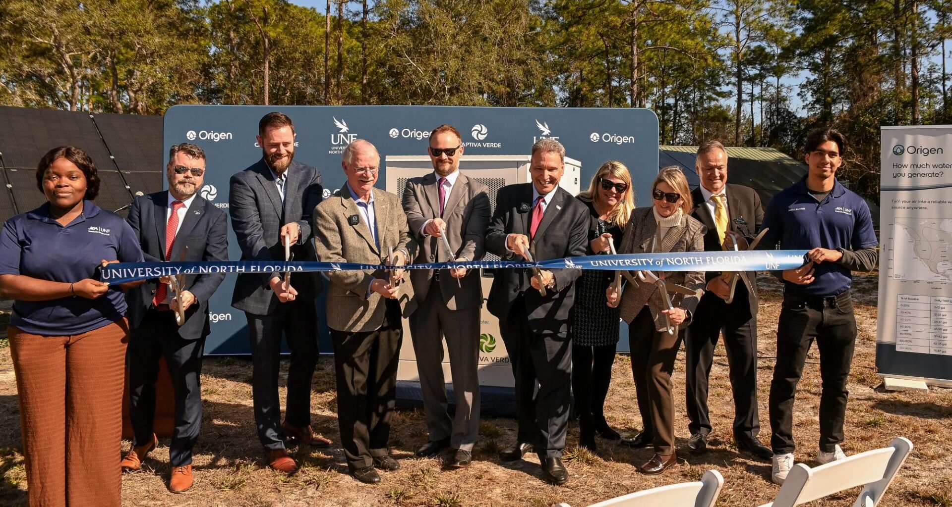 UNF atmospheric water generator to fuel resiliency research, lab expansion