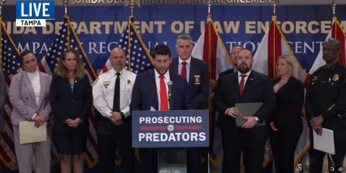 Florida Attorney General to hold press conference in Fort Myers