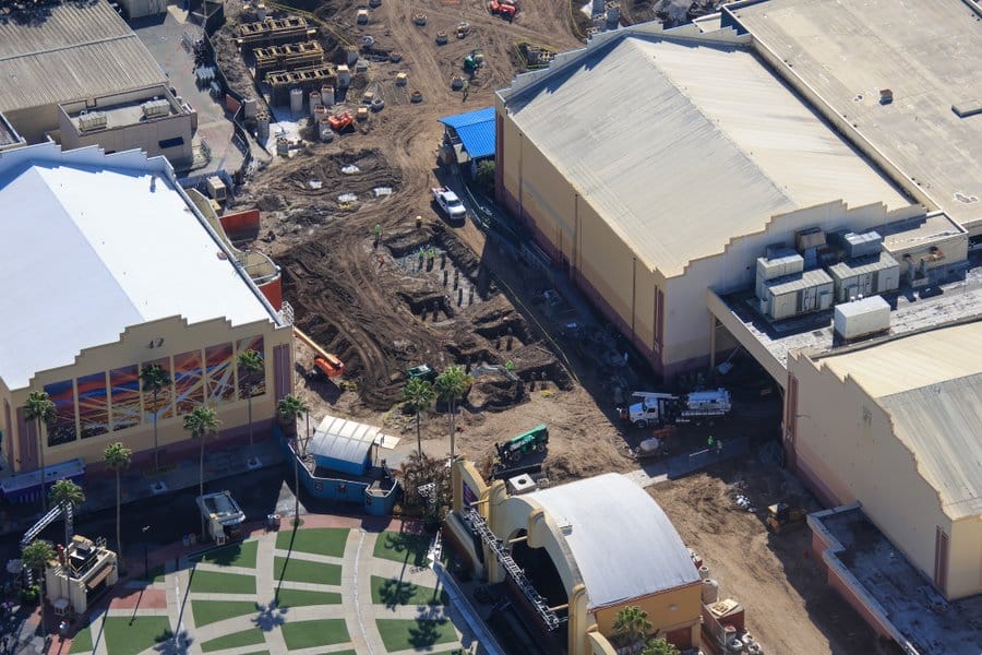 Coaster Footers & Service Building Progress in Fast & Furious: Hollywood Drift Construction Update at Universal Orlando