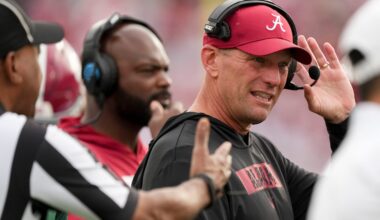 Kalen DeBoer, Shane Beamer on CFB Coaches Under Pressure for 2026