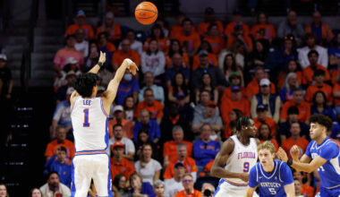 Florida outlasts Kentucky, Denzel Aberdeen to maintain first place in SEC