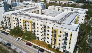 Aerial view of Canopy at West River redevelopment site in Tampa