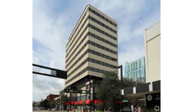 220 Madison, a 12-story student housing tower in downtown Tampa, sold for $21.8 million.