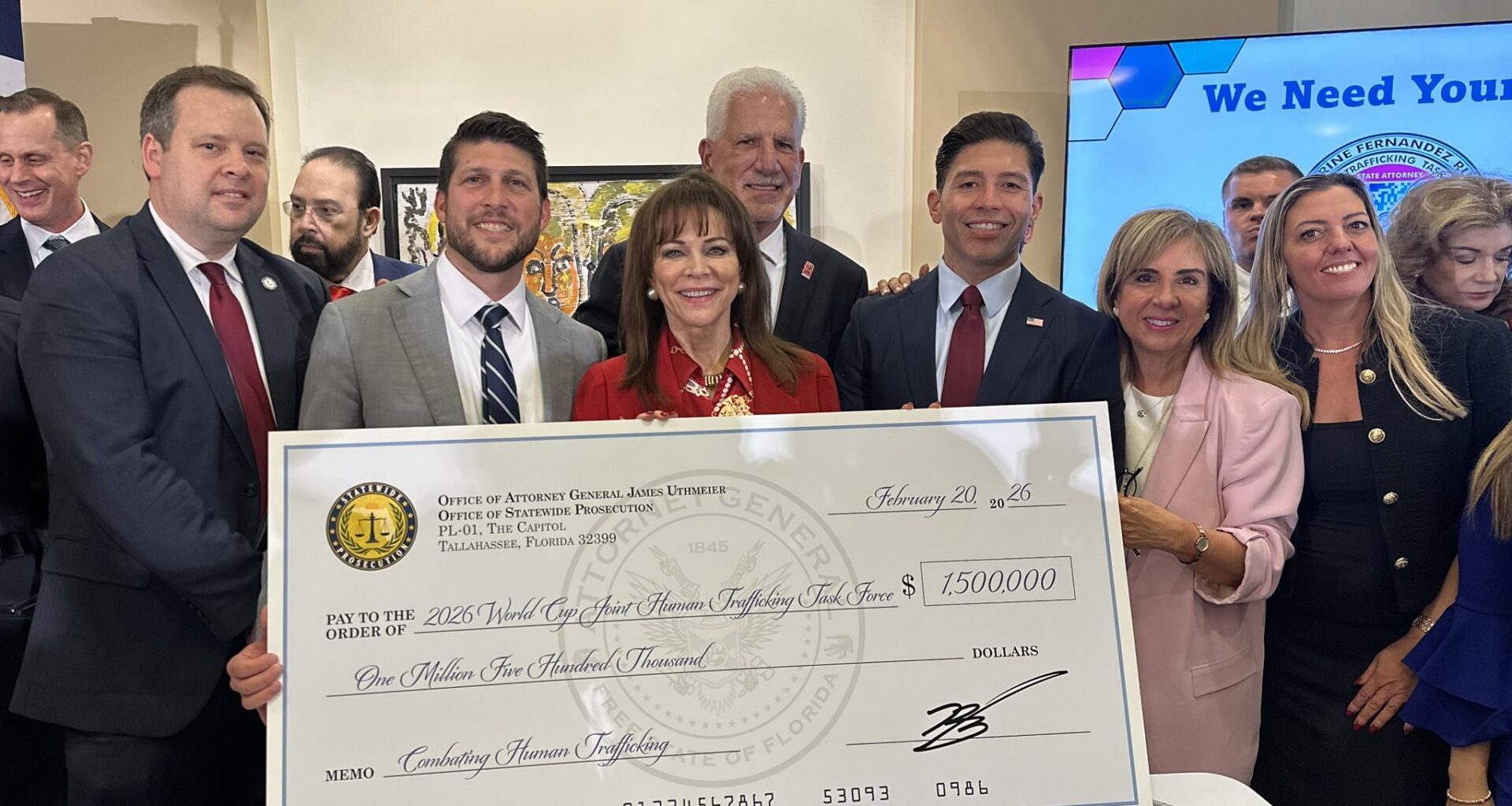 James Uthmeier announces anti-human trafficking partnership with Miami-Dade State Attorney