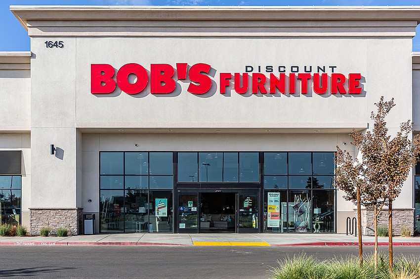 A Bob’s Discount Furniture store in Visalia, California. Bob’s is shown on a site plan for the Argyle Village shopping center at 6001 Argyle Forest Blvd. in Jacksonville and could be the chain's first store in Florida.