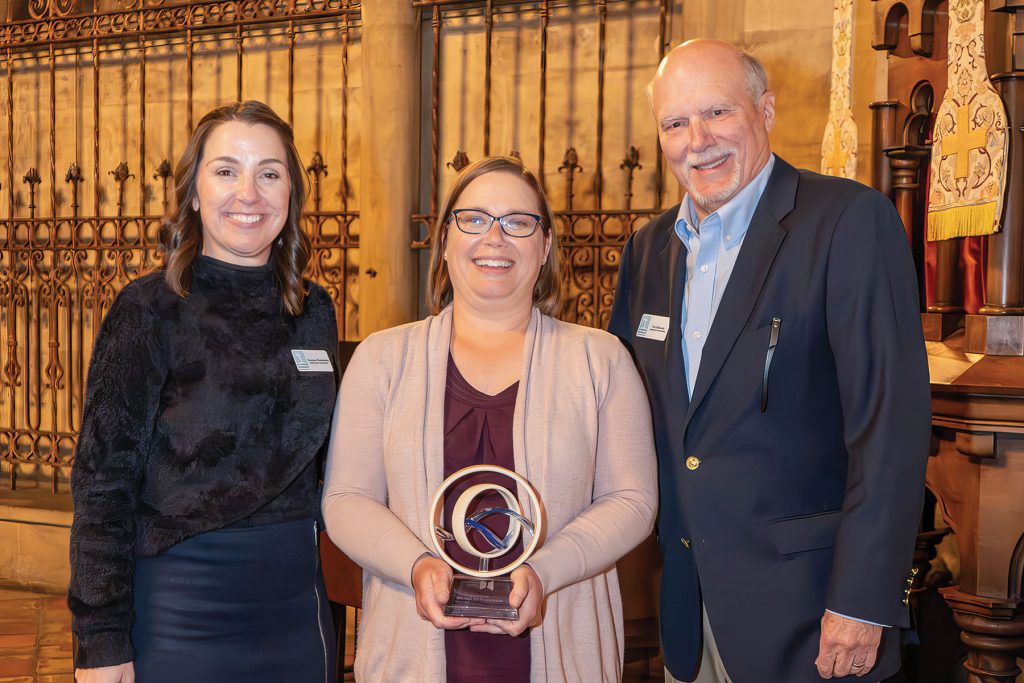 RAP Executive Director Shannon Blankinship with Jen Graham and RAP Board Member Perry Reynolds