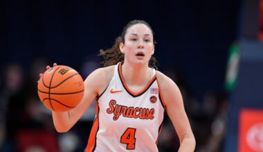 Syracuse women’s basketball starts fast, holds off Miami for 18th win