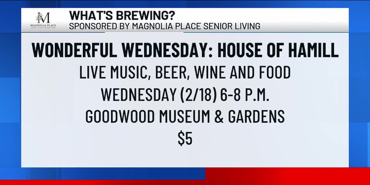 What’s Brewing - Wonderful Wednesday series at Goodwood Museum & Gardens