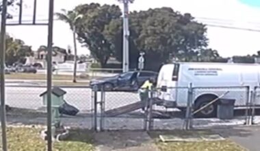 Suspect arrested after getting locked in van while trying to steal from it