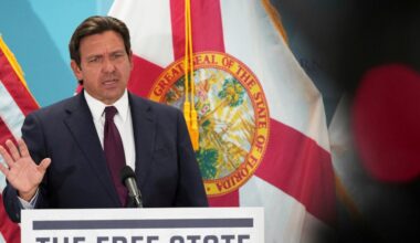 Lawsuit challenges DeSantis authority on Florida redistricting session