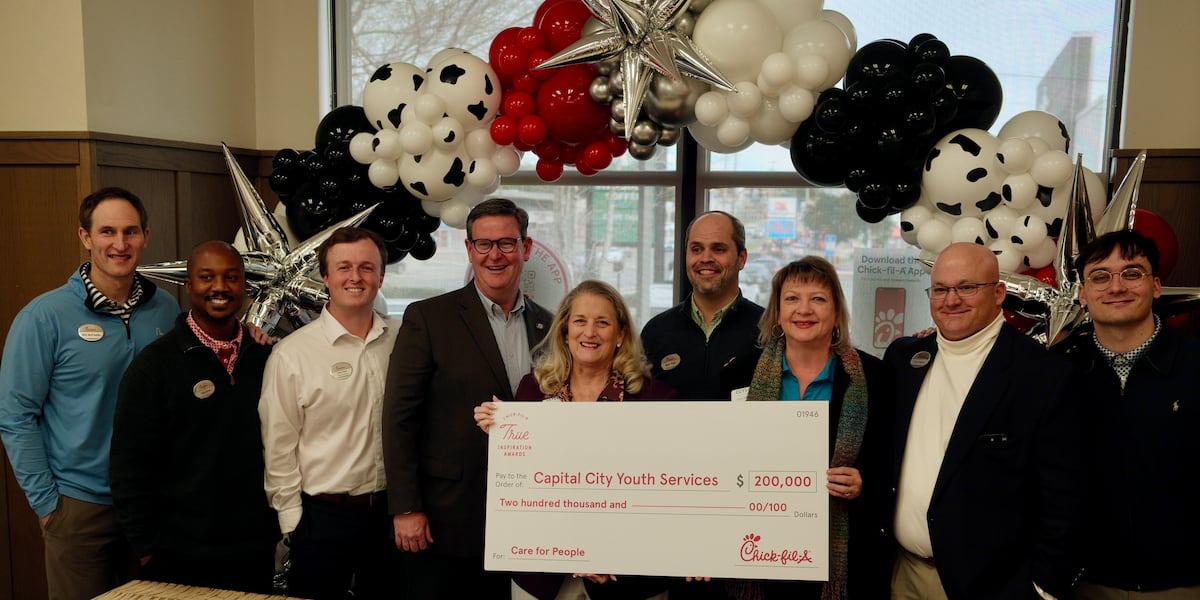 Tallahassee nonprofit receives $200K grant from Chick-fil-A