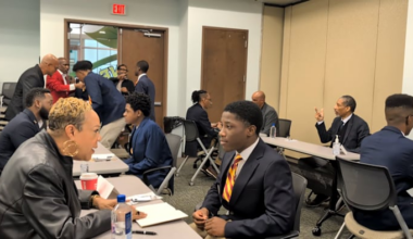 Historically Black fraternity launches speed mentoring program to bridge opportunity gap for young men